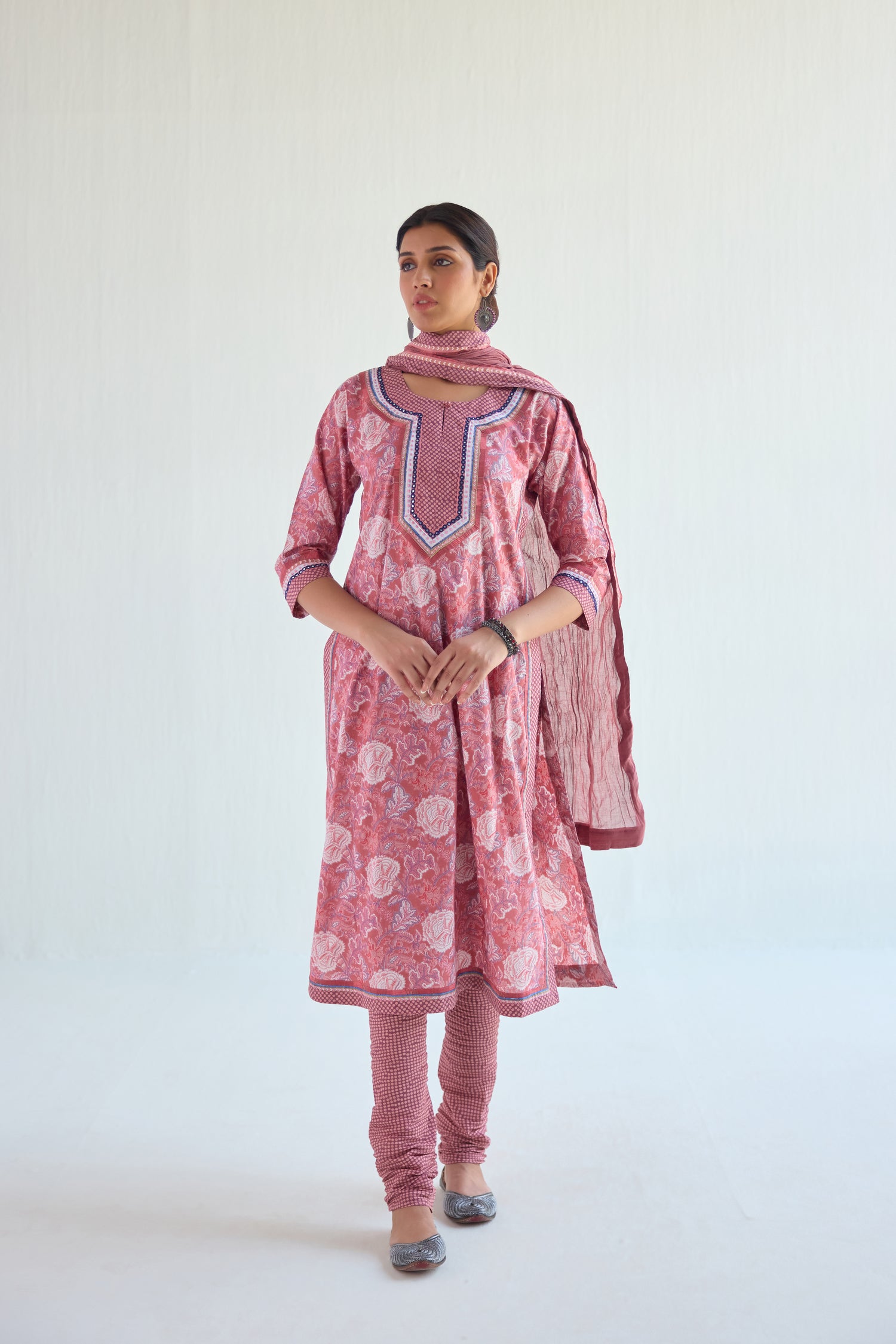 Anu Kurta Rouge Pink (9479545880875)