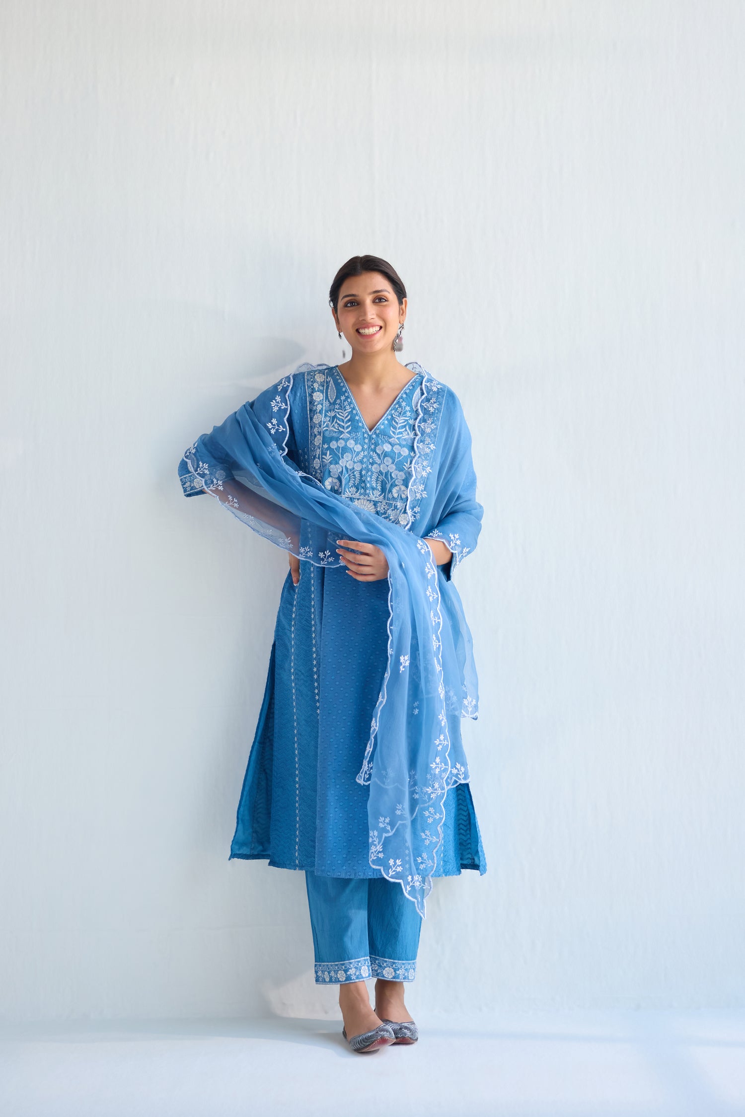 Tulsi Dupatta Light Blue (9416277066027)