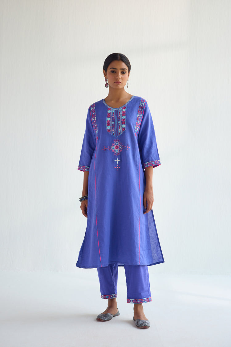 Dienne Kurta Purple (9415069794603)