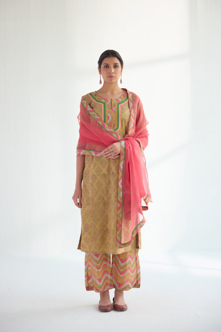 Medh  Dupatta Blush Pink (9423017443627)