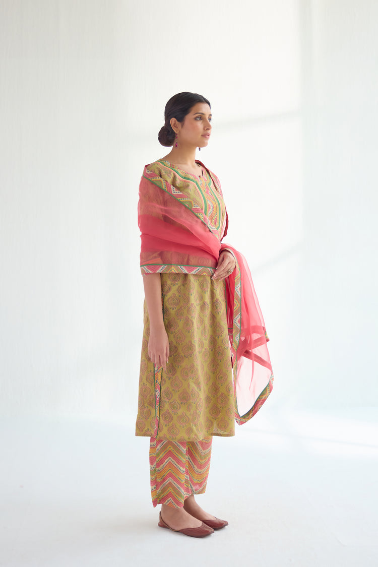 Medh  Dupatta Blush Pink (9423017443627)