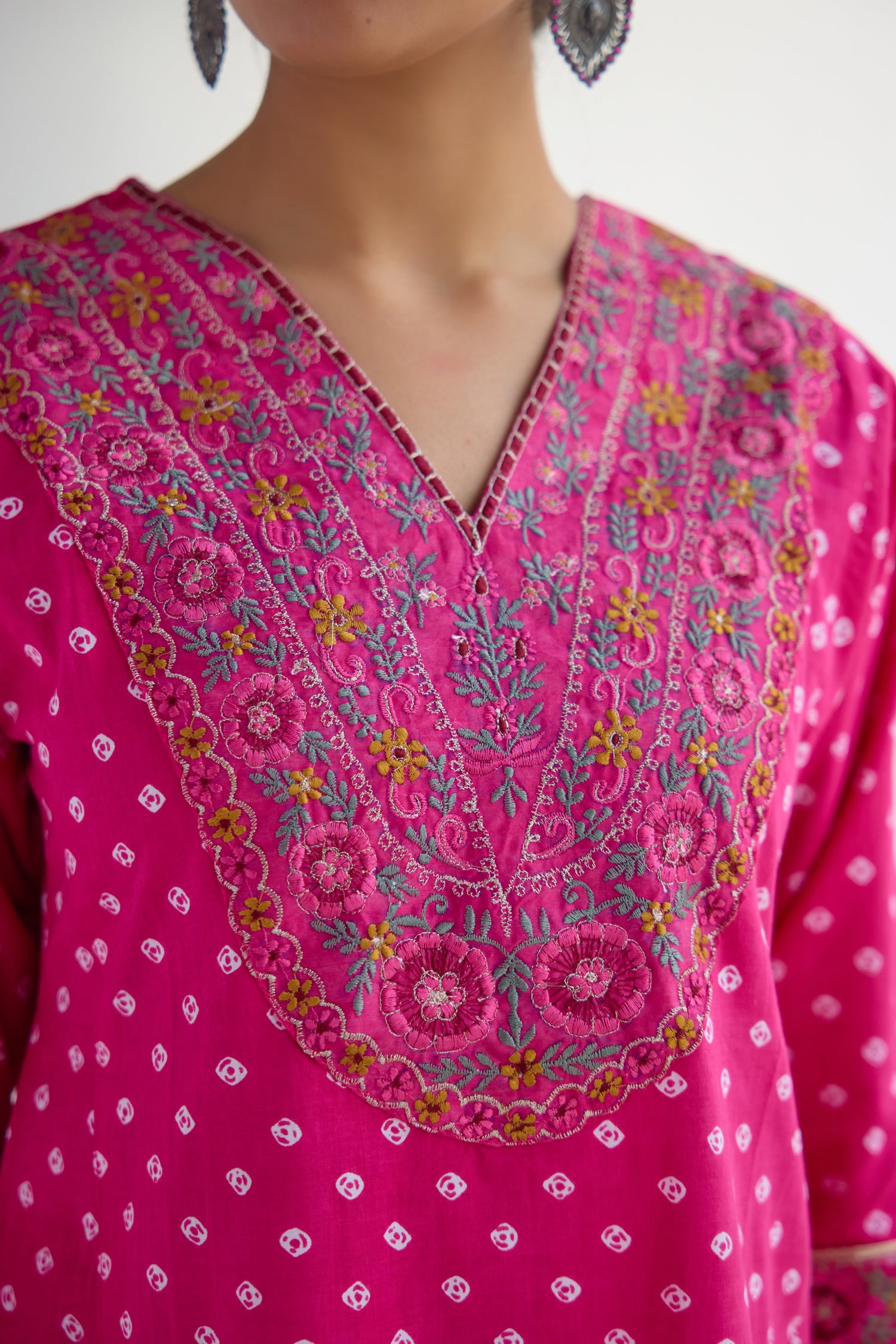 Tulsi Kurta Set Pink (Set of 3) (9418428285227)