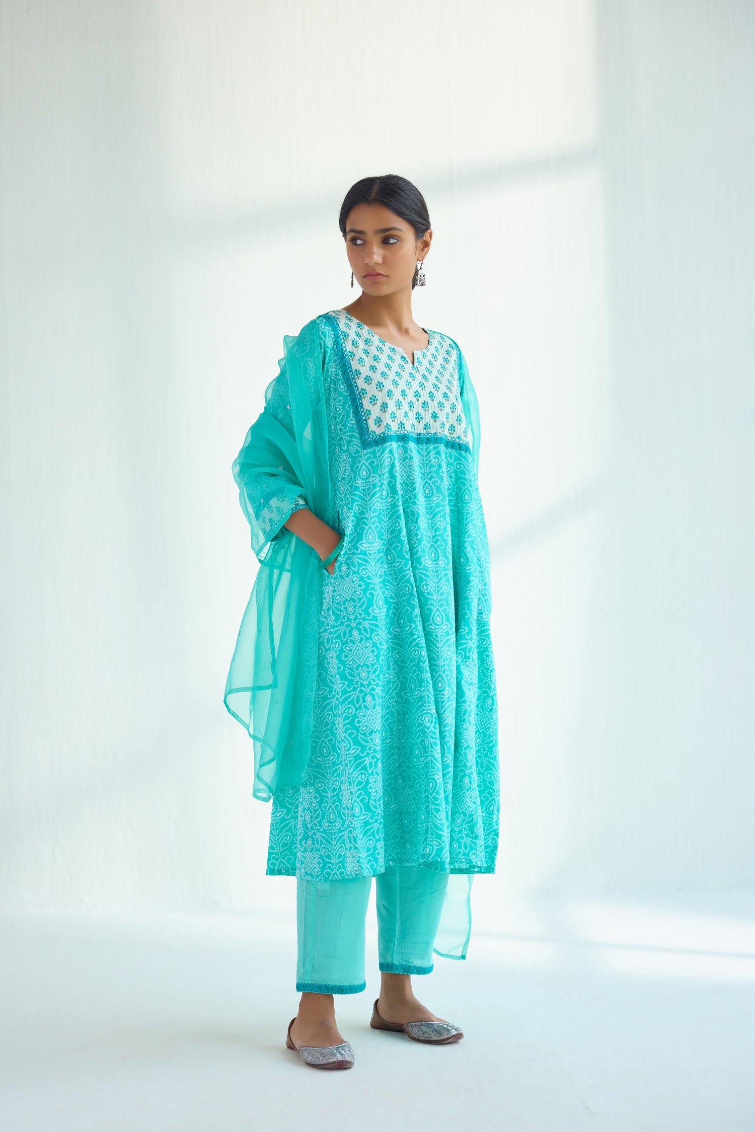 Baruni Kurta Turquoise (9418009575723)