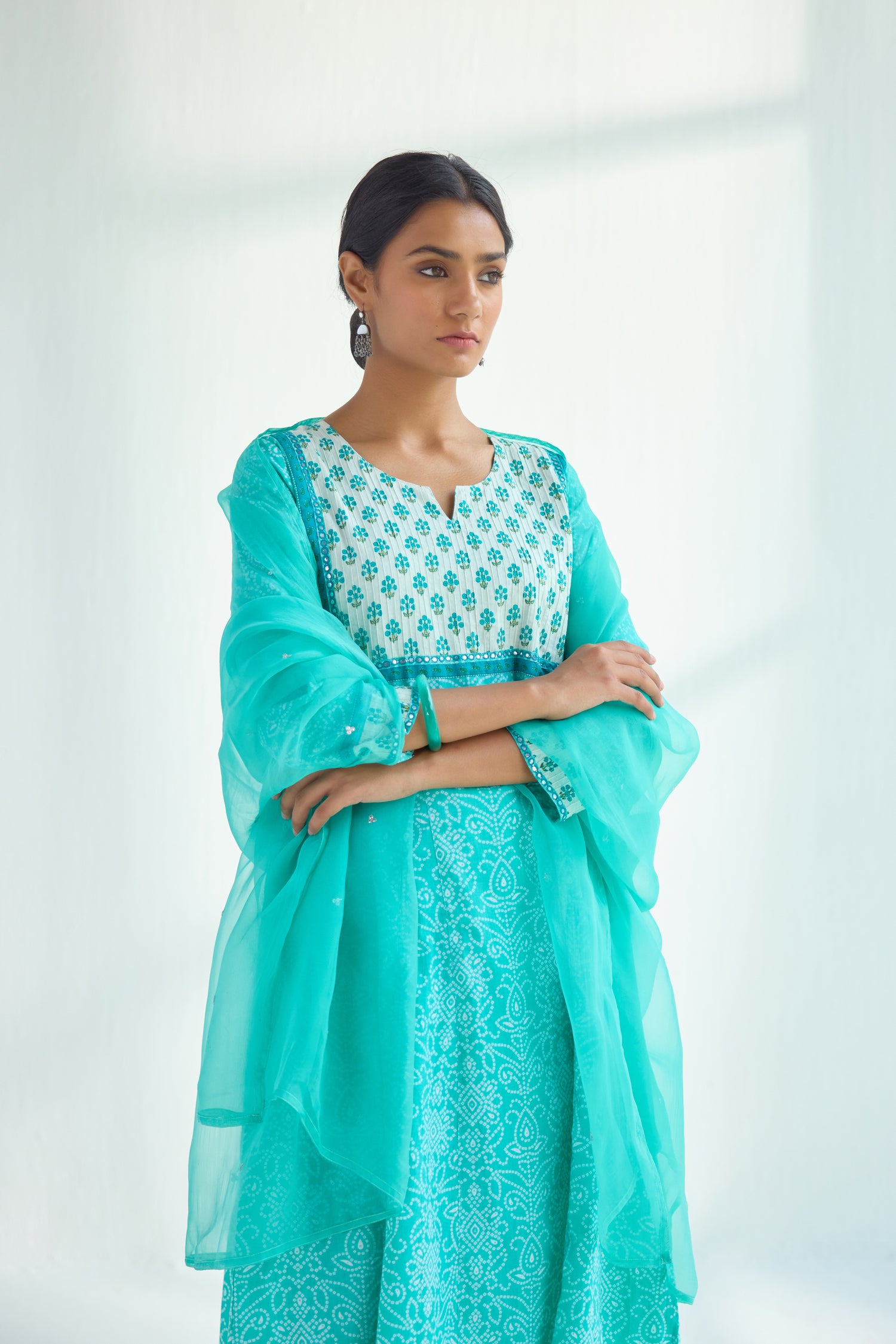 Baruni Kurta Turquoise (9418009575723)