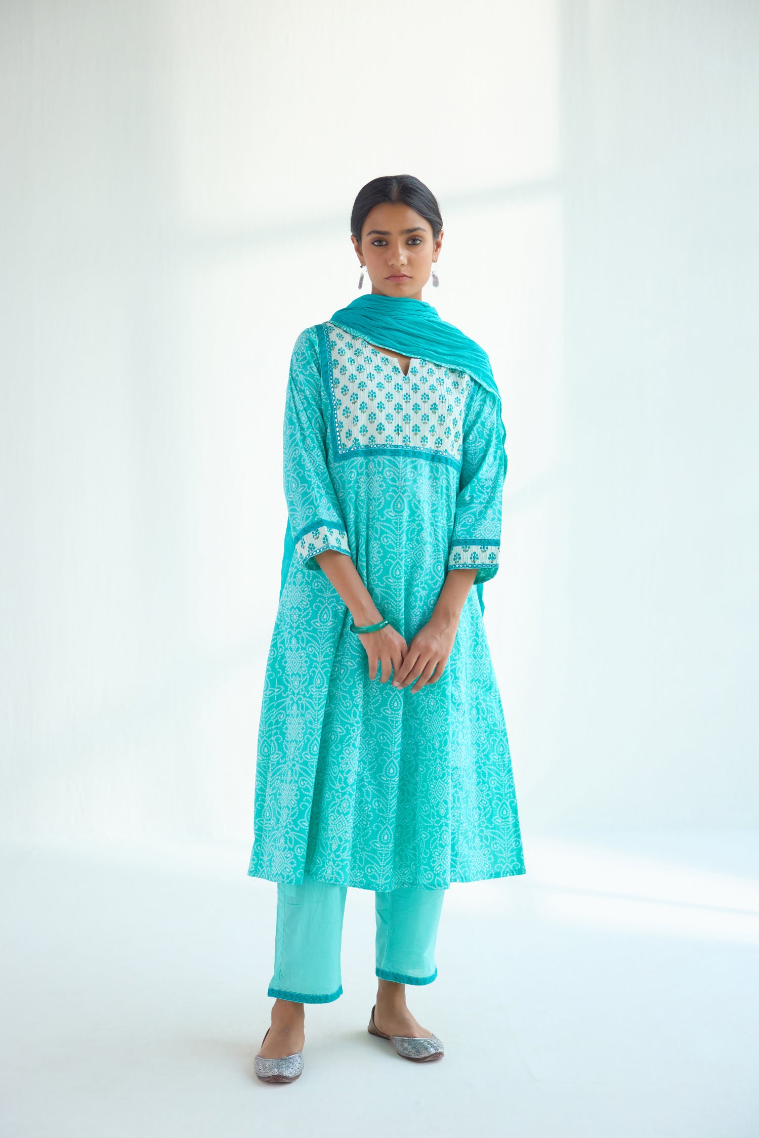 Baruni Kurta Turquoise (9418009575723)