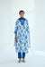 Daisy Cotton Dupatta Blue (9418283778347)