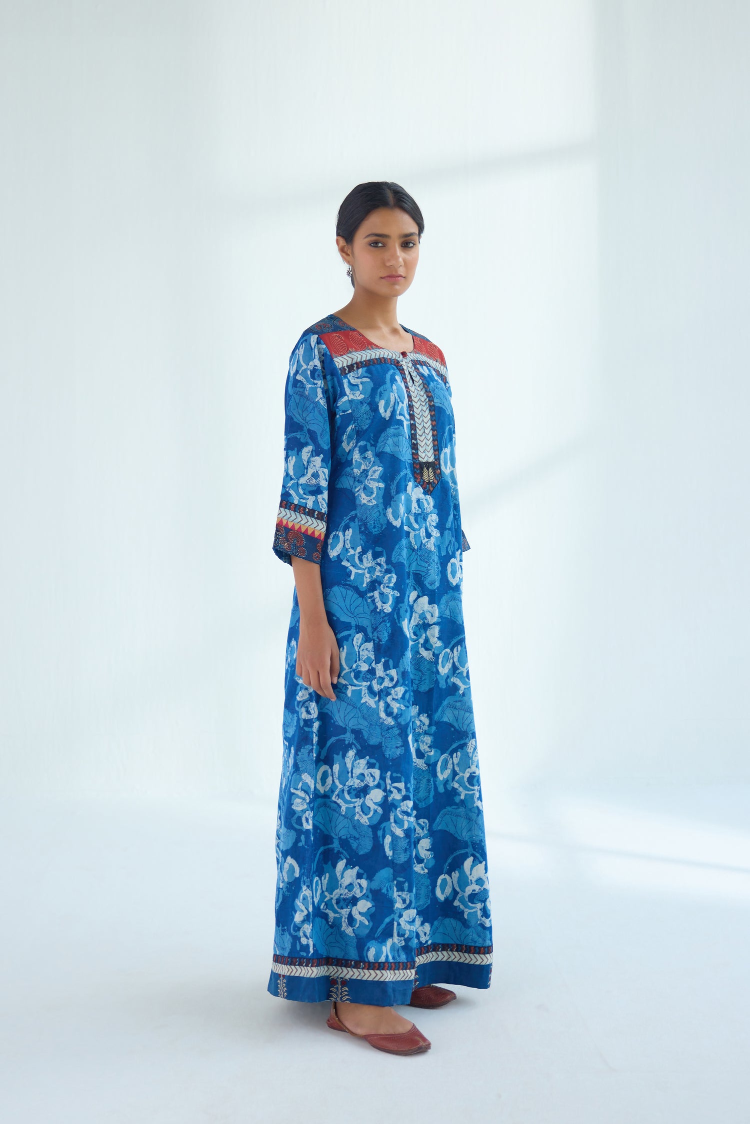 Rozana Caftan Indigo (9477124784427)