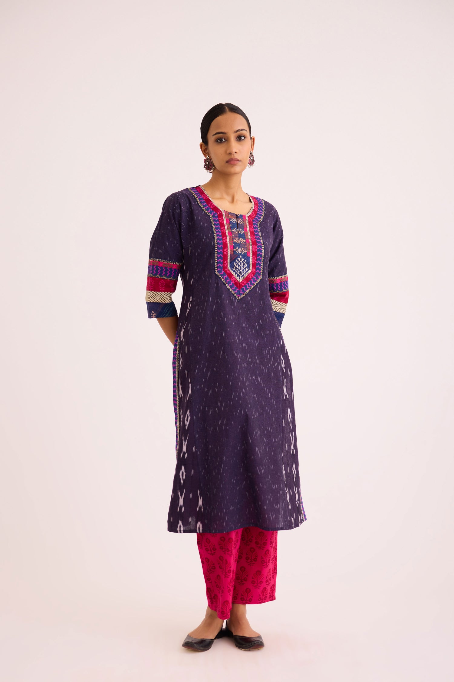 Rozana Kurta Purple (9627089010987)