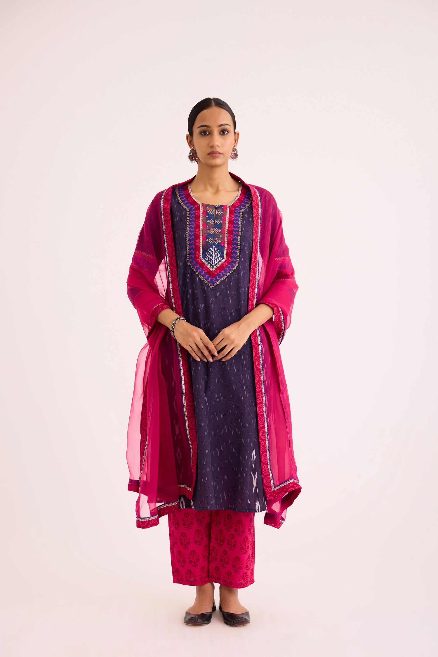 Rozana Kurta Purple (9627089010987)