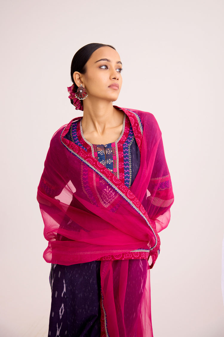 Medh Dupatta Pink (9627110801707)