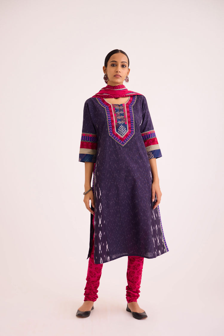 Rozana Kurta Purple (9627089010987)