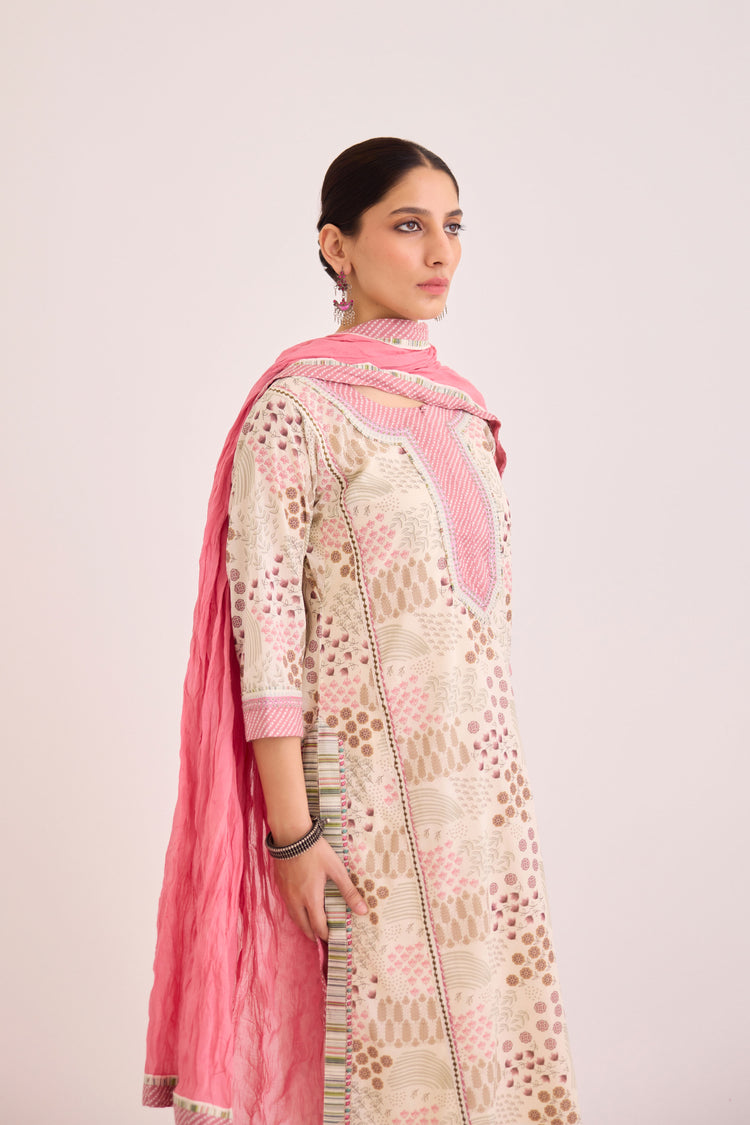 Rozana Dupatta Peach (9627169128747)