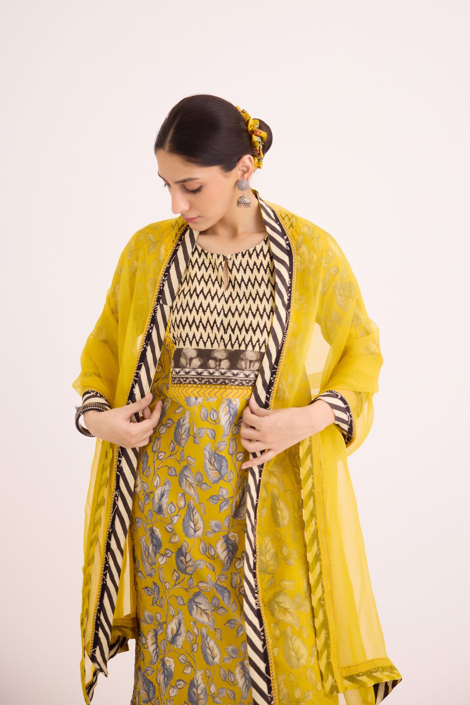 Medh Dupatta Yellow (9627202060587)