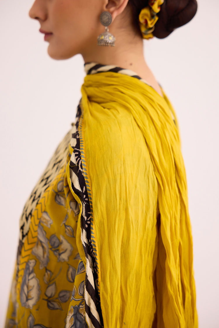 Rozana Dupatta Yellow (9627204452651)