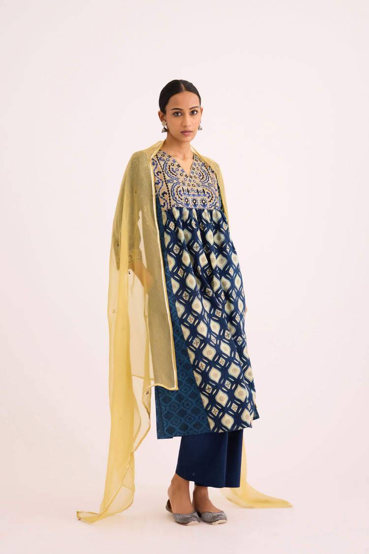 Meera Dupatta Pista Green (9610219880747)