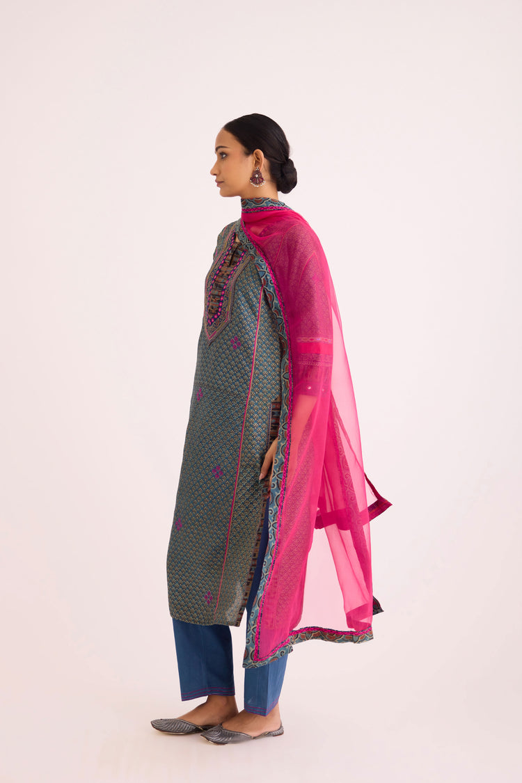 Medh Dupatta Pink (9610074161451)