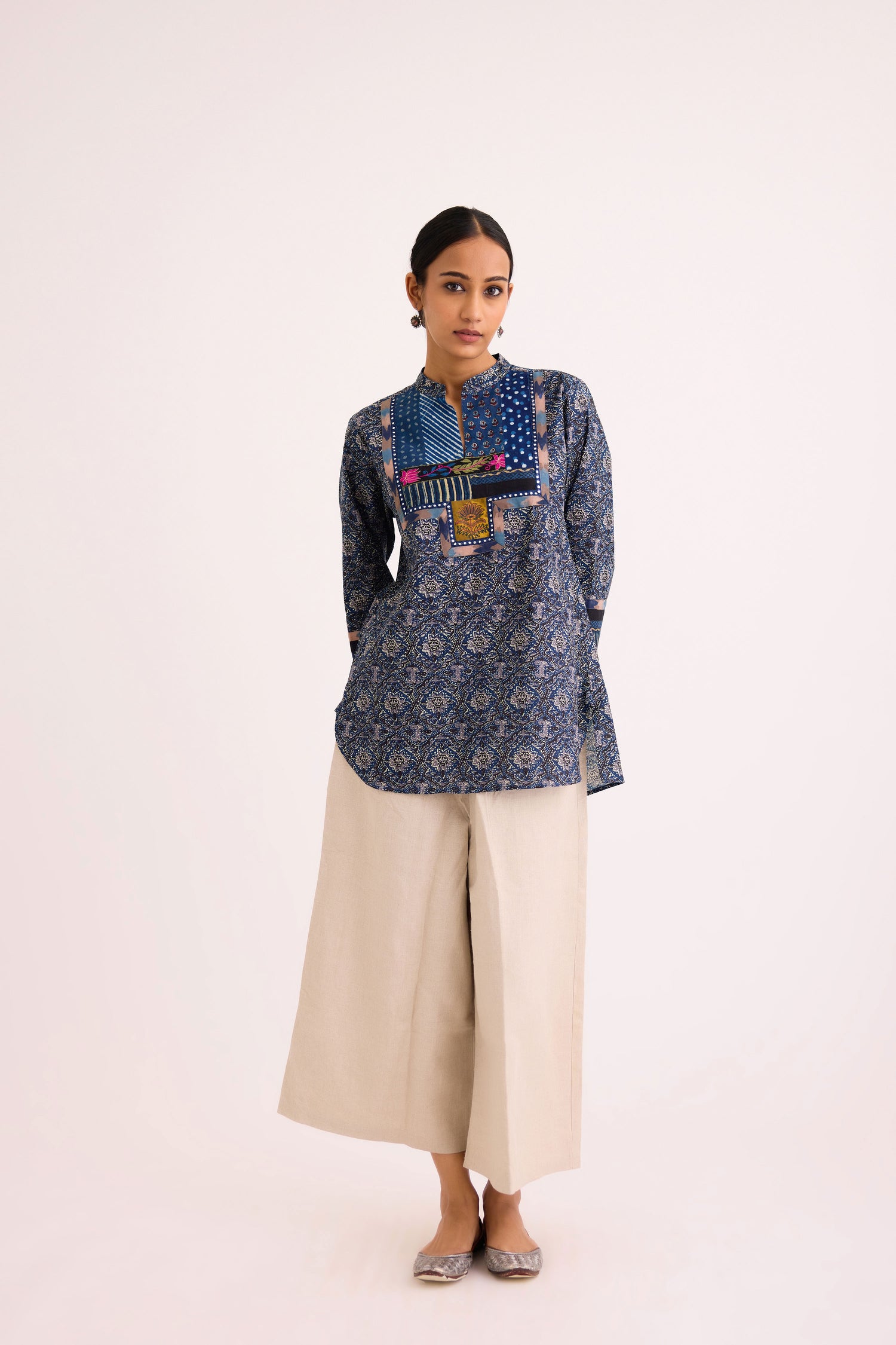 Rozana Kurti Indigo (9625390743851)