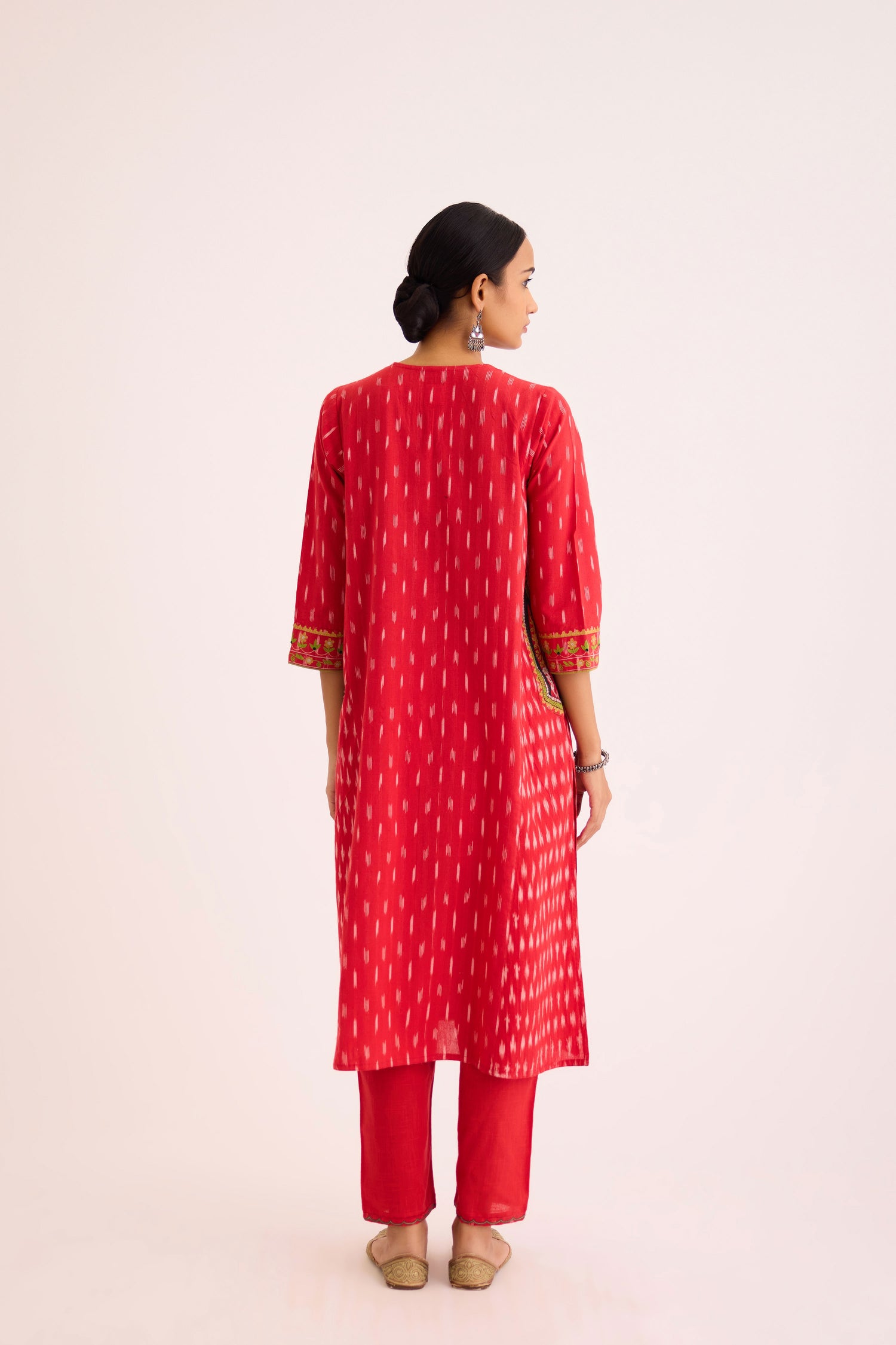 Siya Kurta Red (9625615663403)