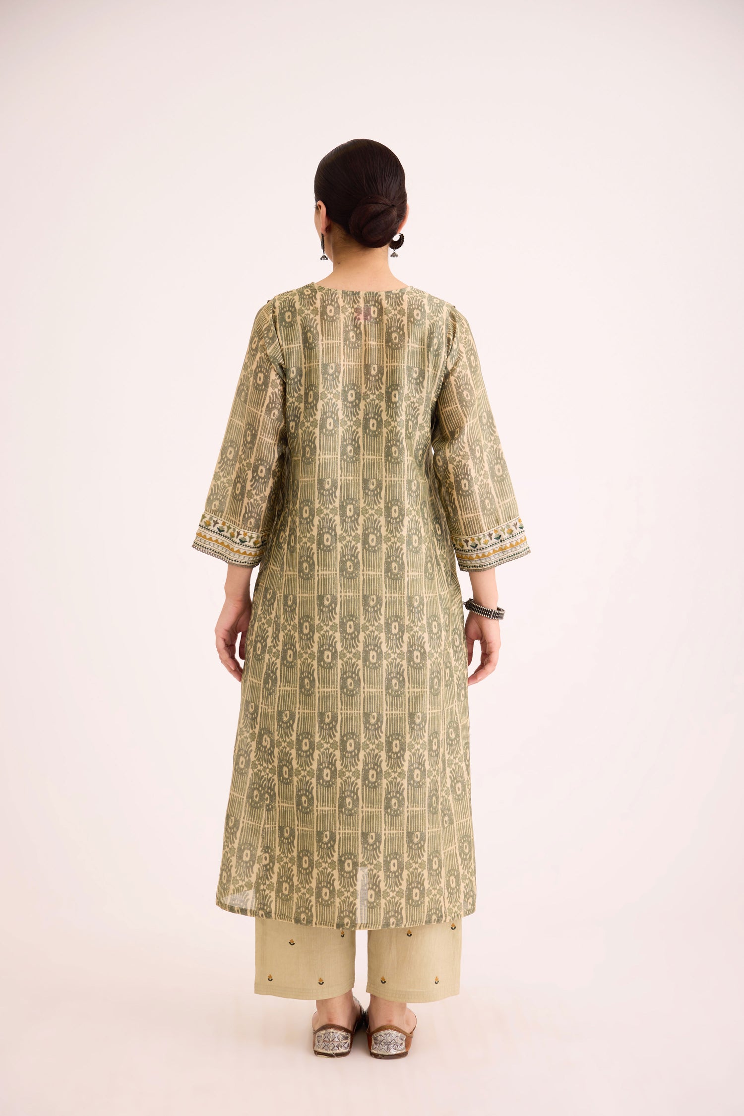 Tulsi Kurta Beige Green (9628992504107)