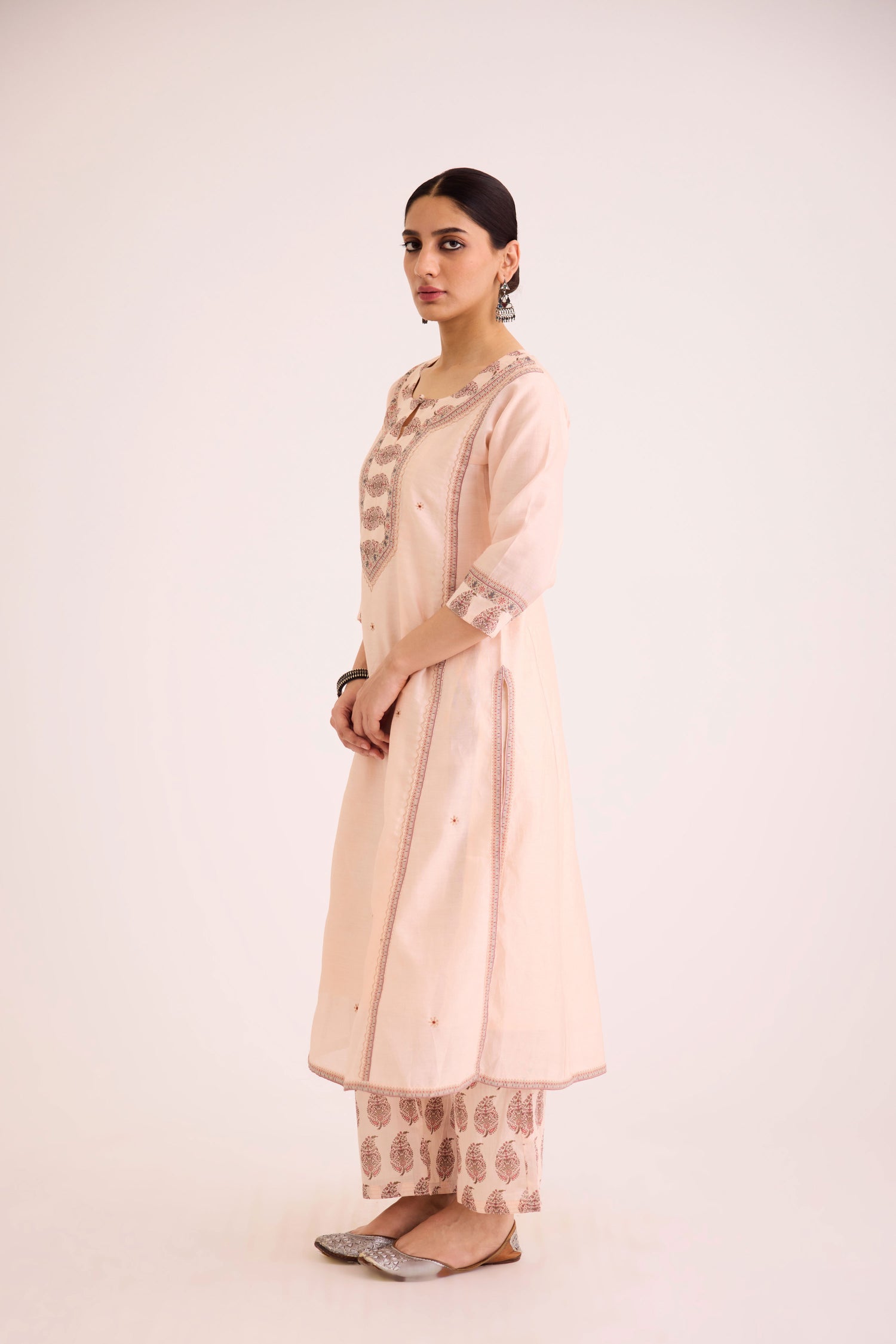 Rozana Kurta Cream (9625425740075)