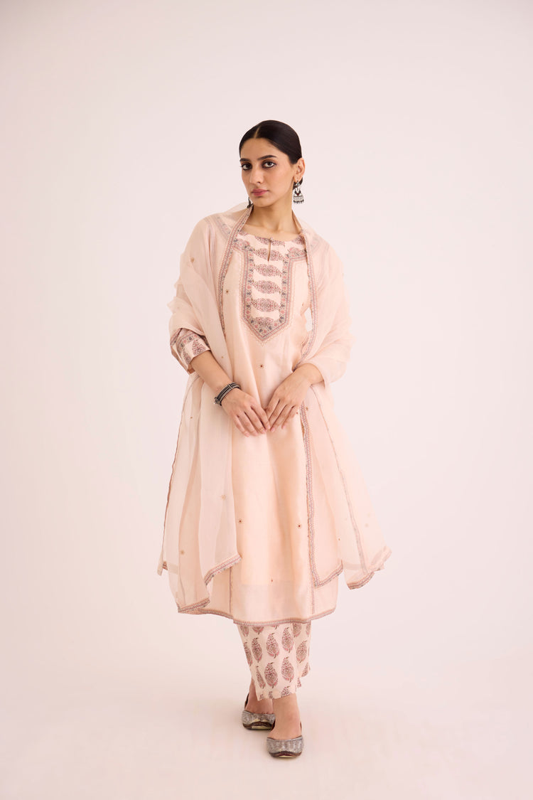 Medh Dupatta Light Pink (9625564184875)