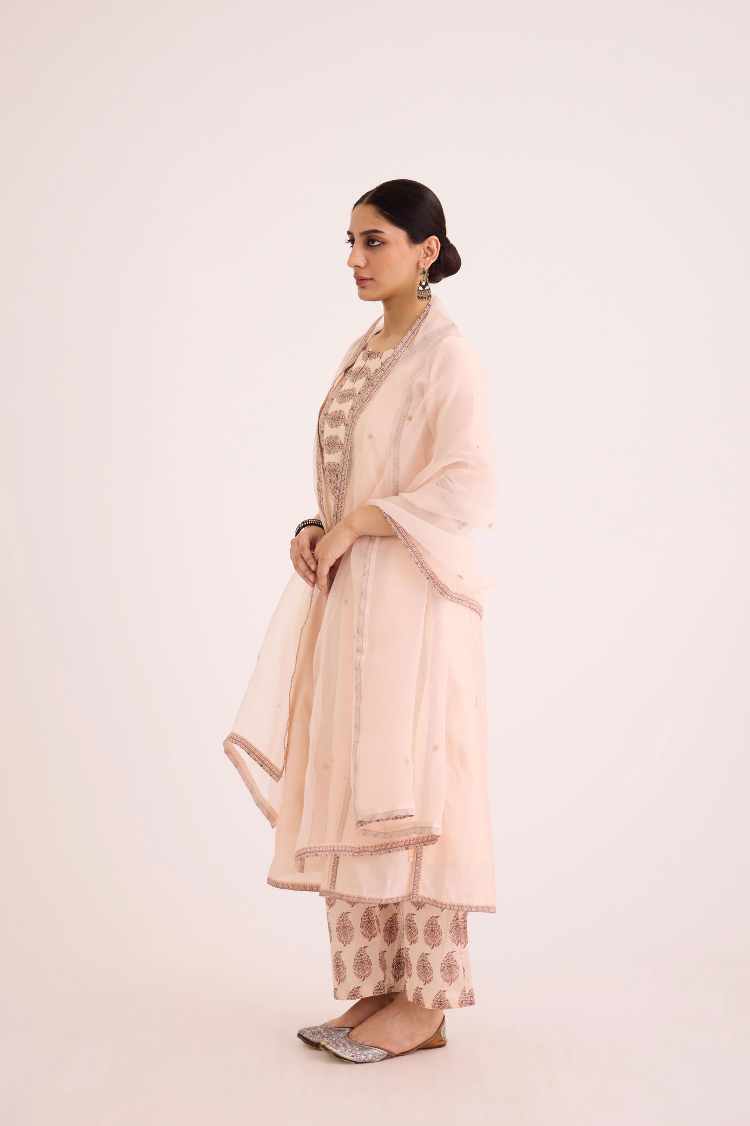 Medh Dupatta Light Pink (9625564184875)