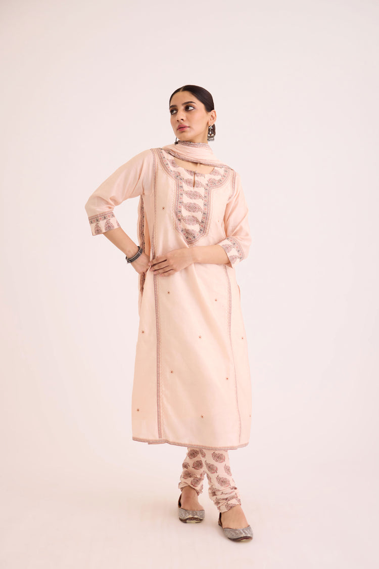 Rozana Kurta Cream (9625425740075)