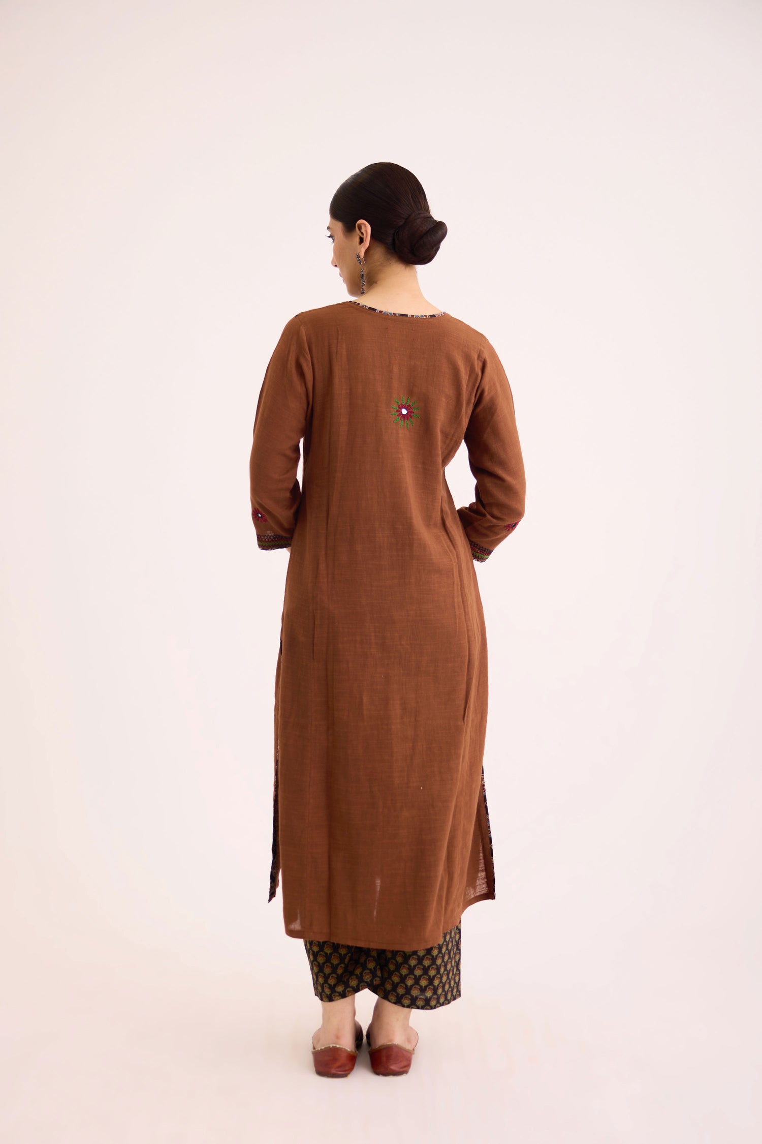 Rozana Kurta Brown (9637773574443)