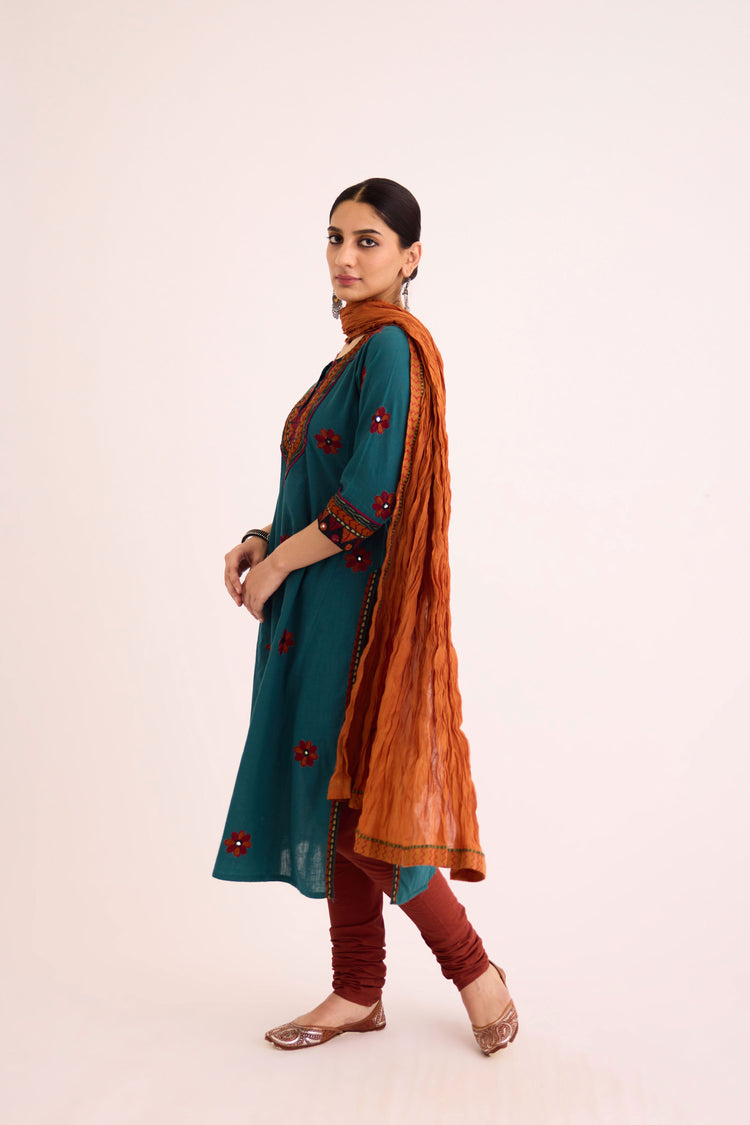 Rozana Dupatta Mustard (9630440685867)