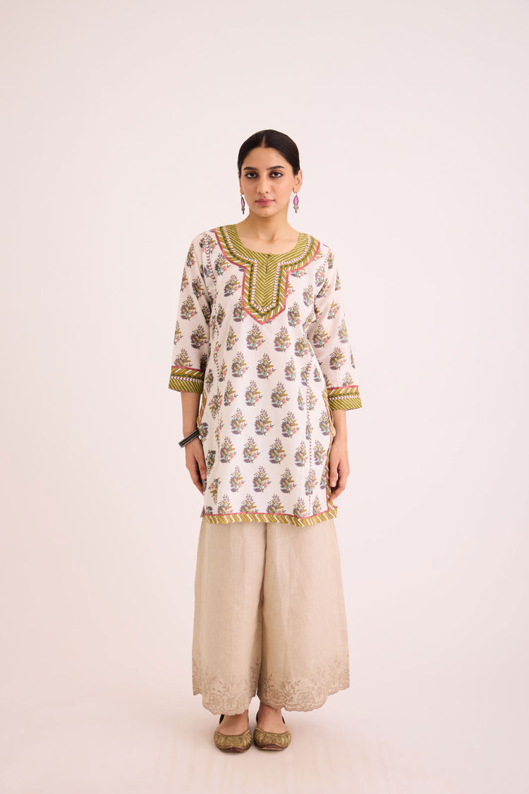 Rozana Kurti White Green (9612418711851)