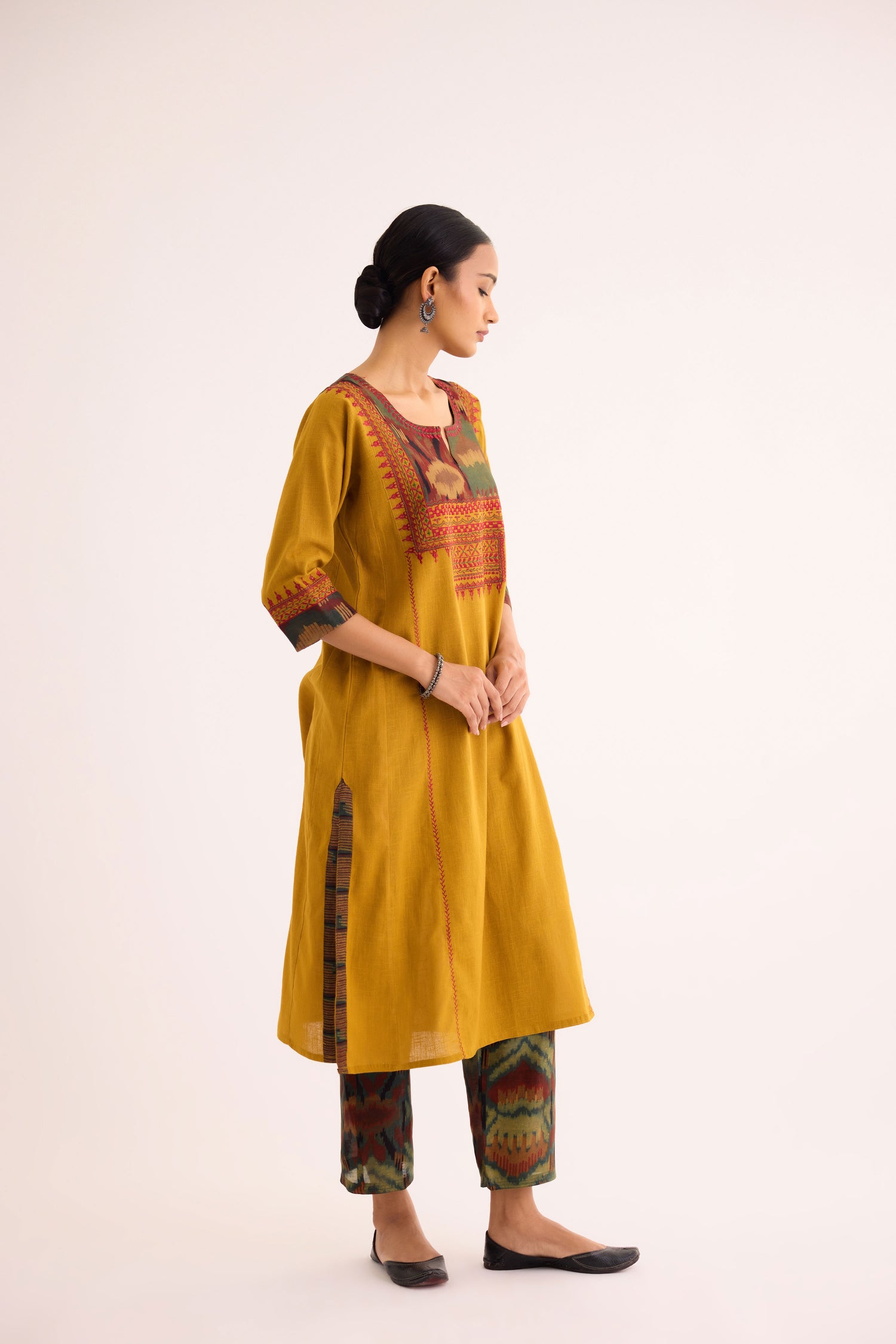 Rozana Kurta Ochre (9610223976747)