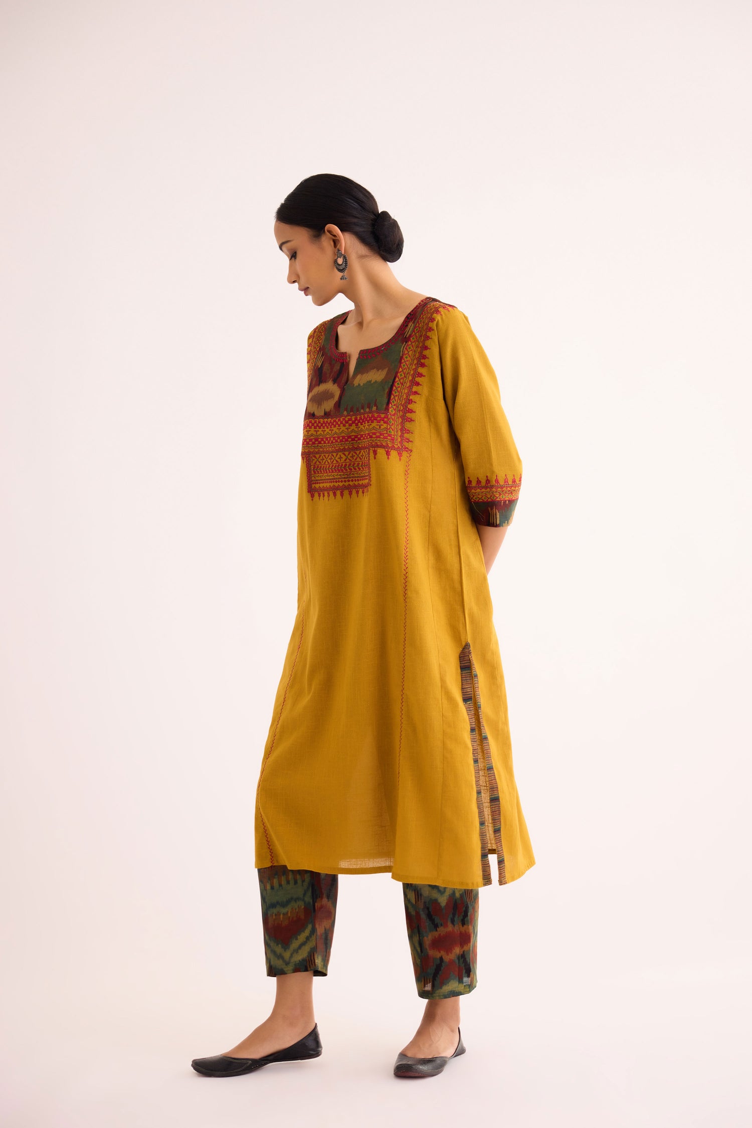 Rozana Kurta Ochre (9610223976747)