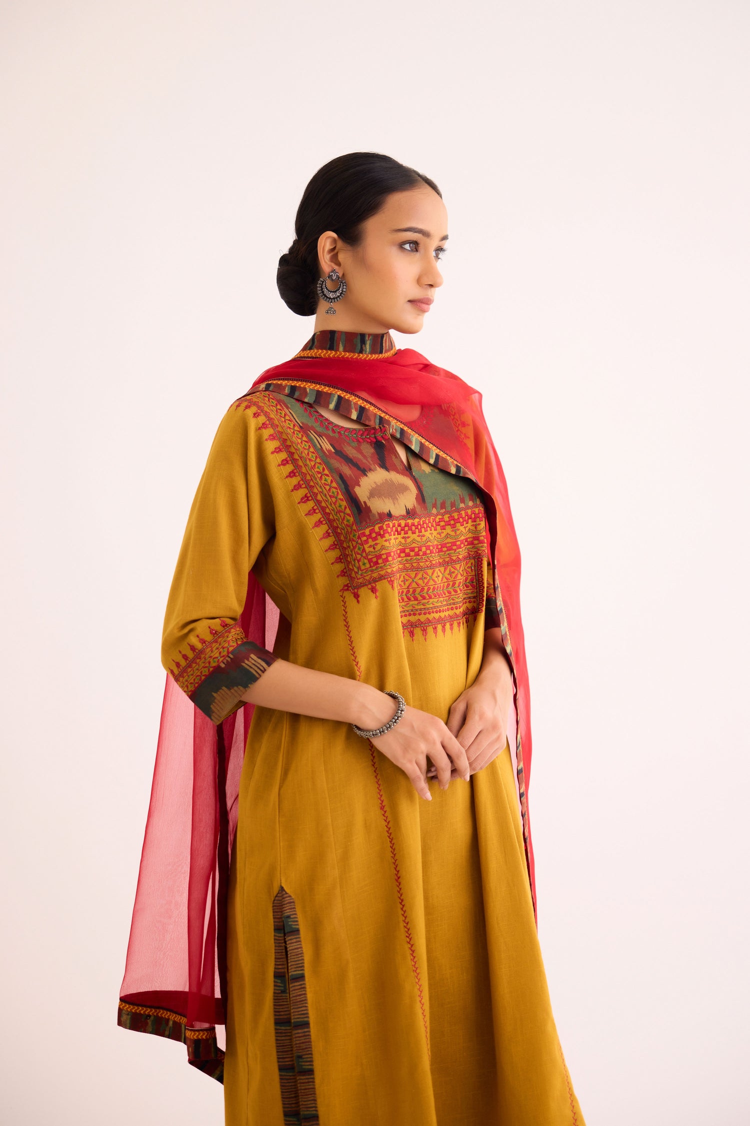 Rozana Kurta Ochre (9610223976747)