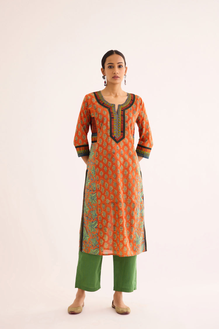 Rozana Pant Green (9610301899051)