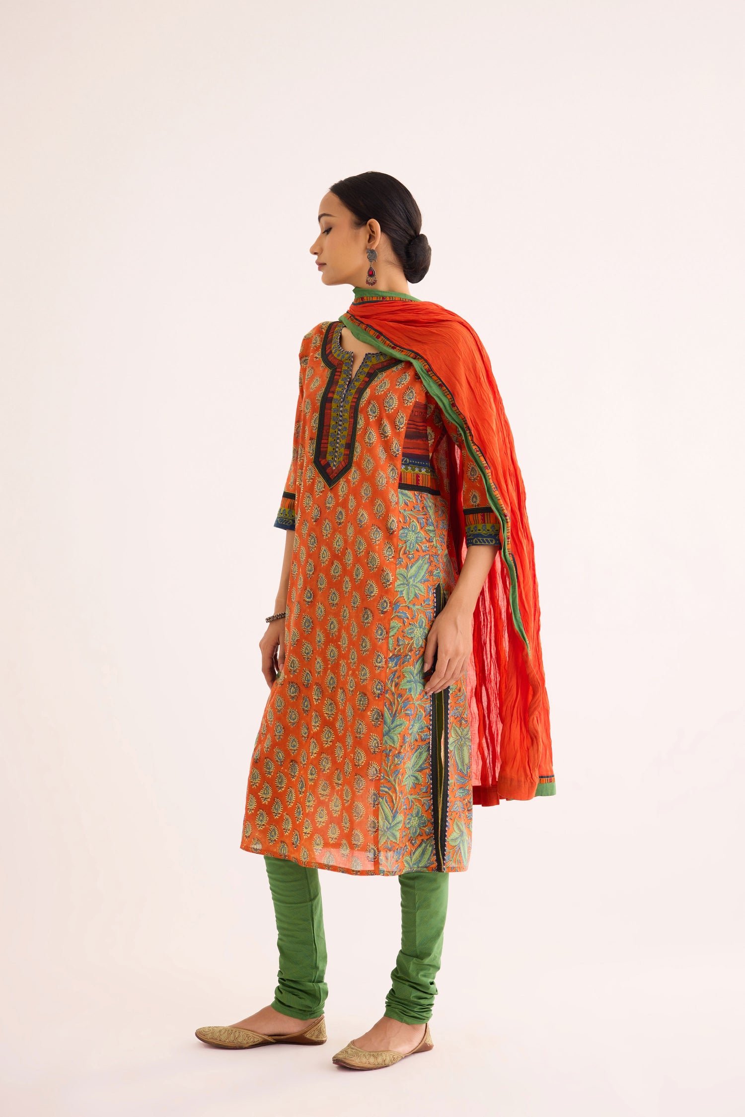 Rozana Dupatta Orange (9610305667371)