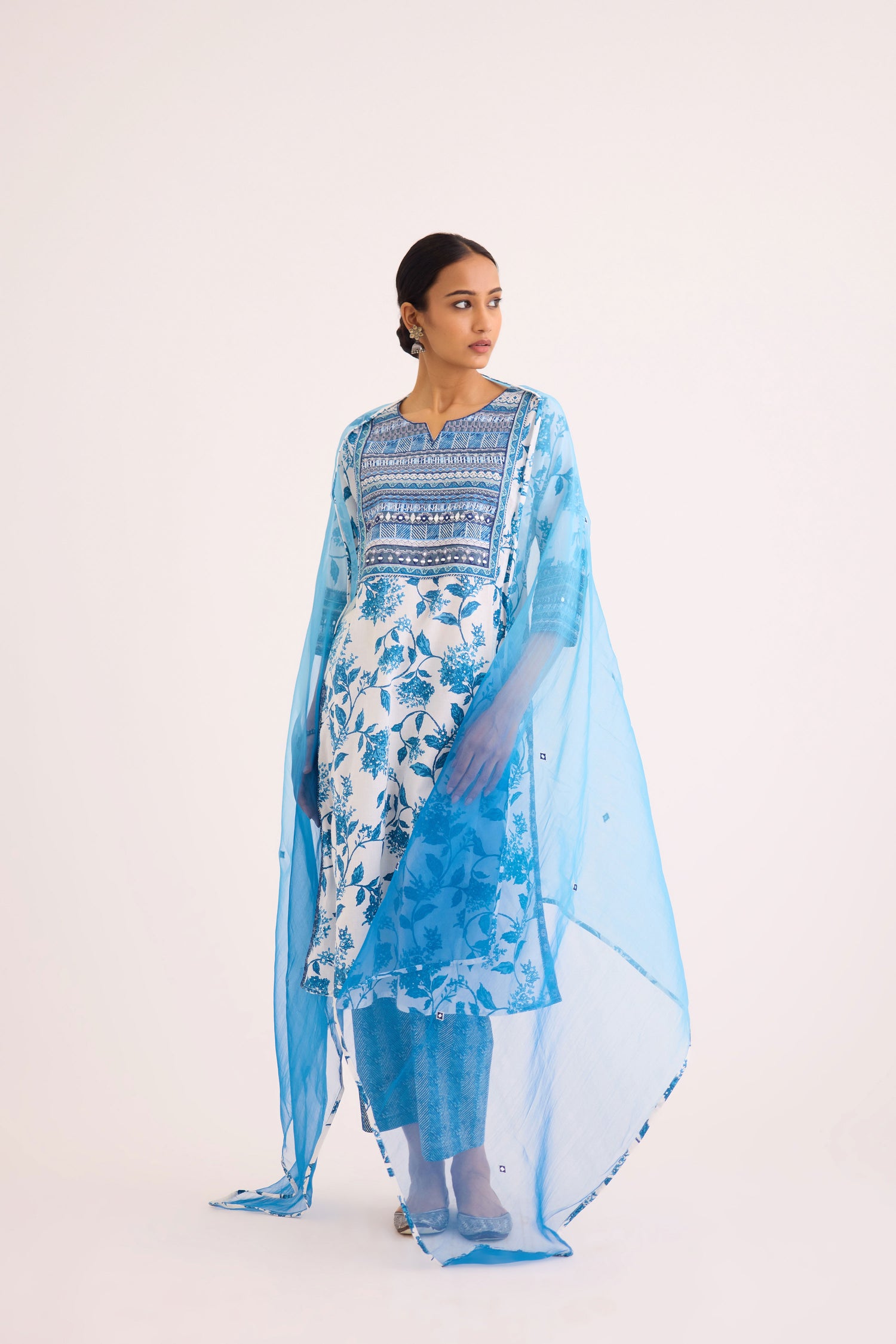 Navya Dupatta Blue (9624590942507)