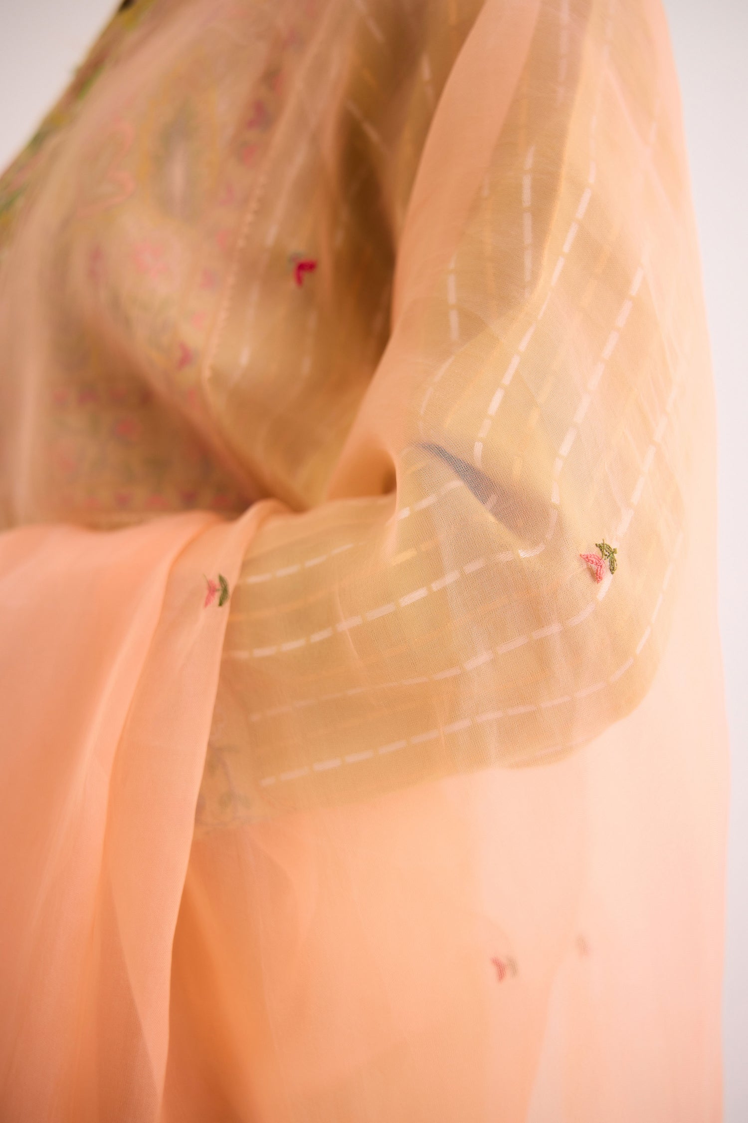 Idaya Dupatta Peach (9624672010539)