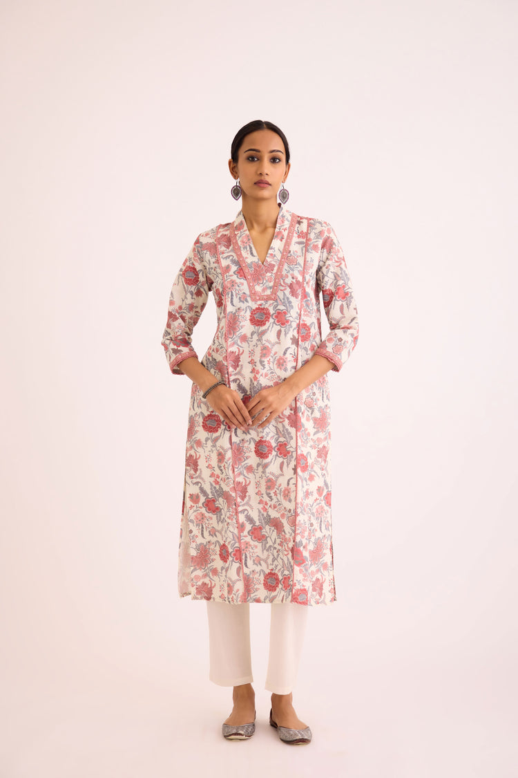 Daisy Kurta Cream Blush (9610258055467)