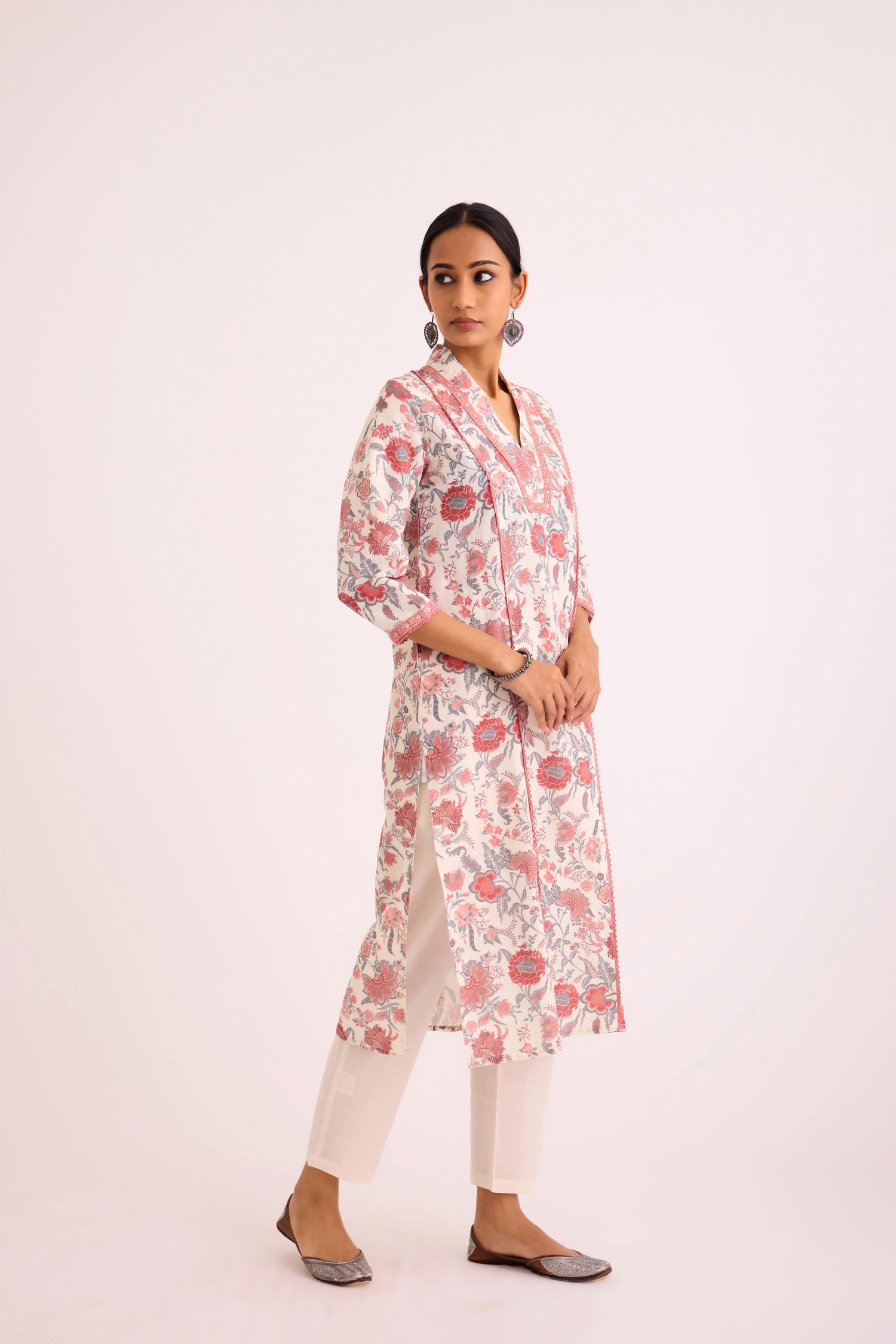 Daisy Kurta Cream Blush (9610258055467)