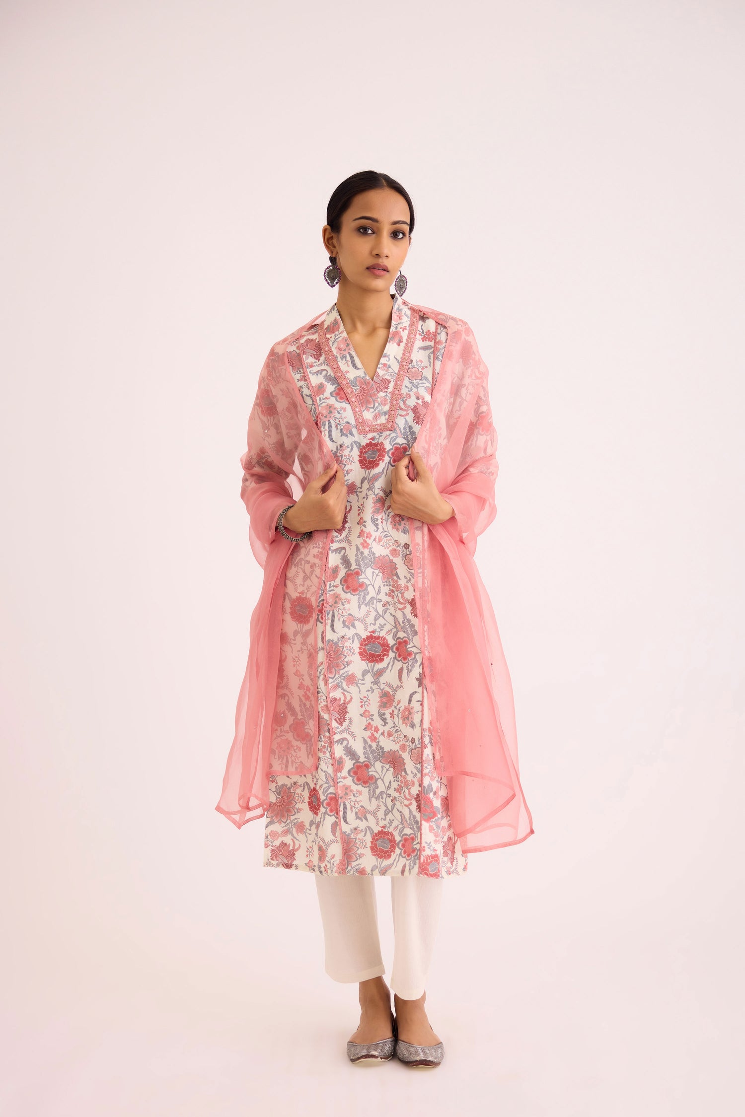 Daisy Kurta Cream Blush (9610258055467)