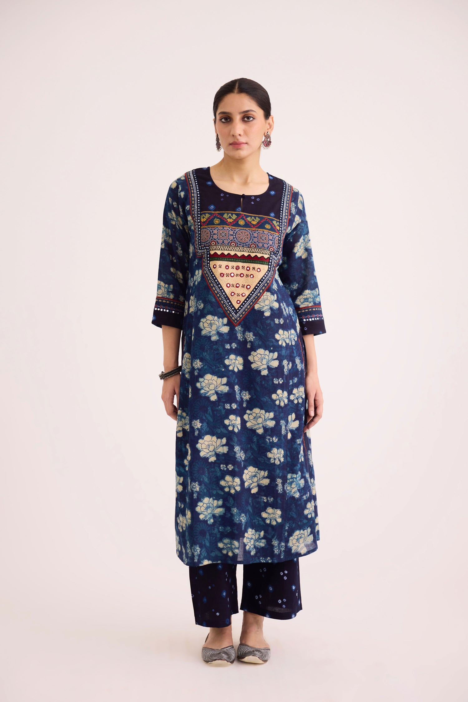 Devi Kurta Indigo (9602968420651)