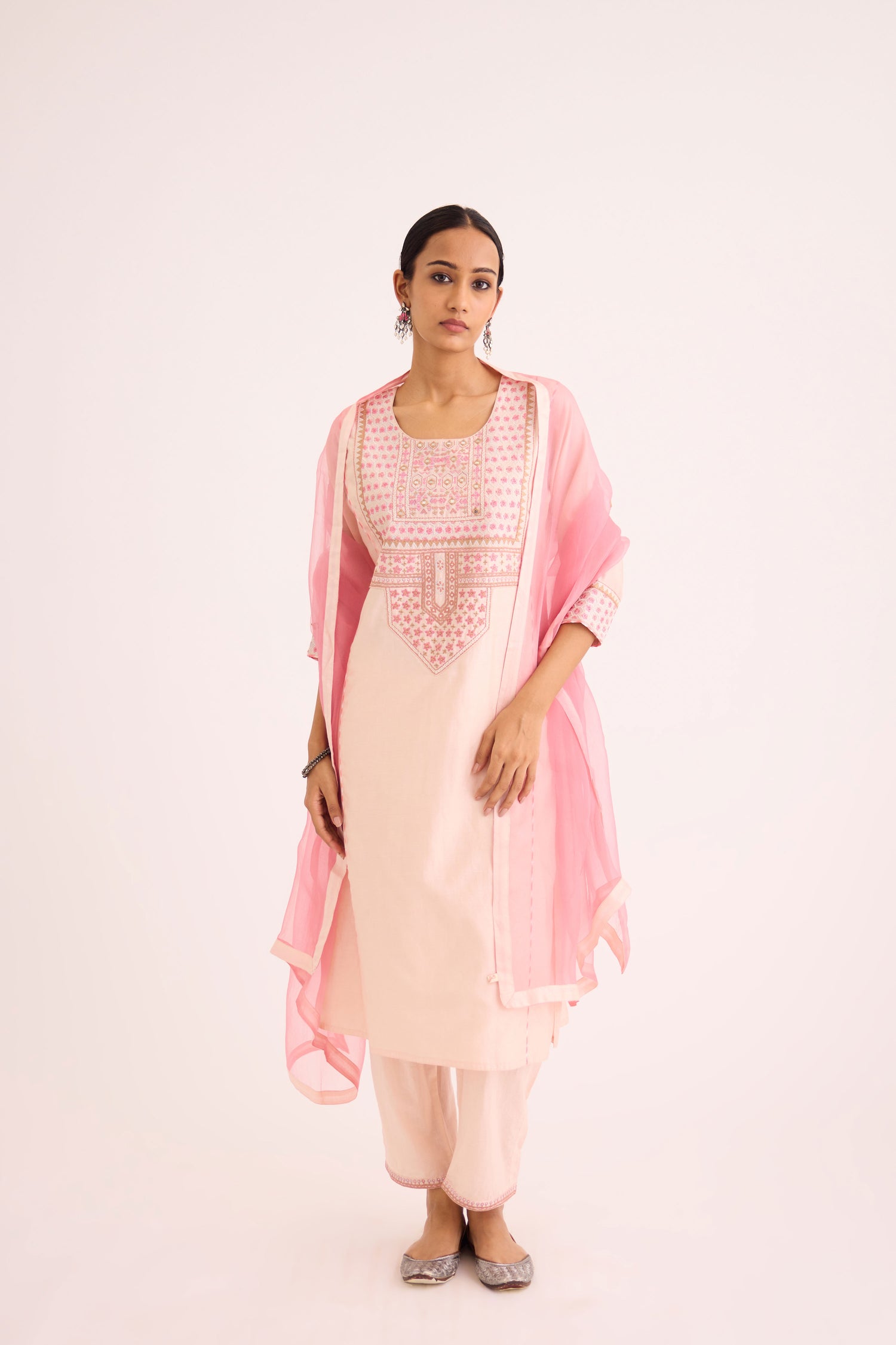 Dienne Dupatta Baby Pink (9619870908715)