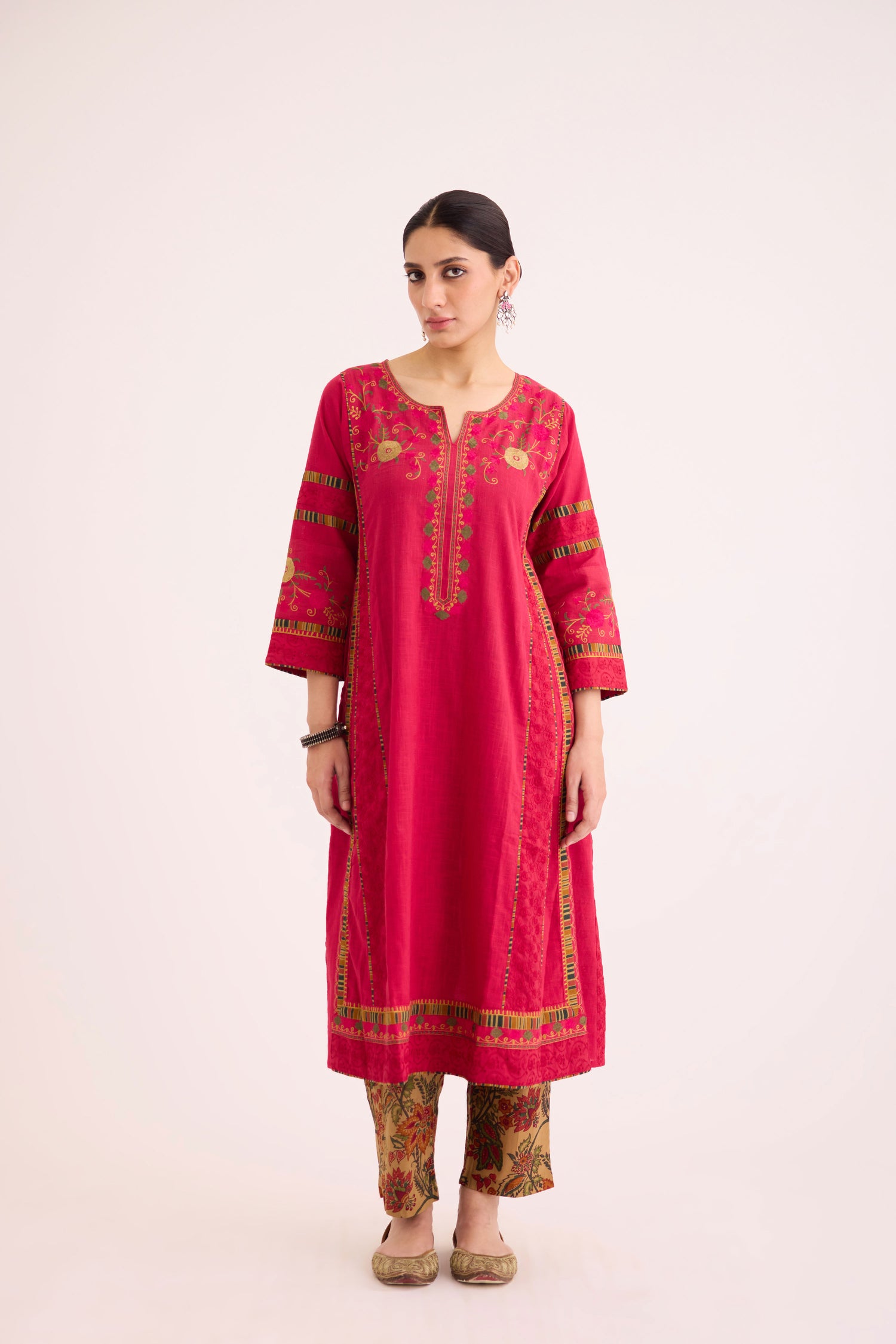 Bagh Kurta Pink (9610310156587)