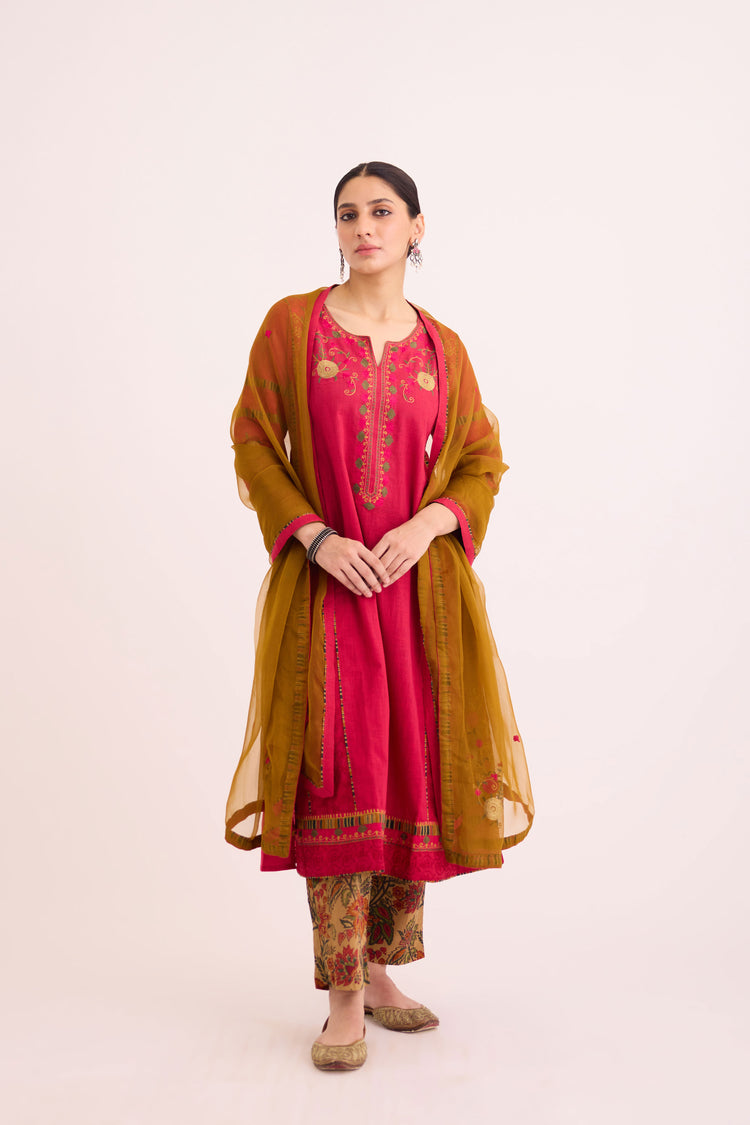 Bagh Kurta Pink (9610310156587)