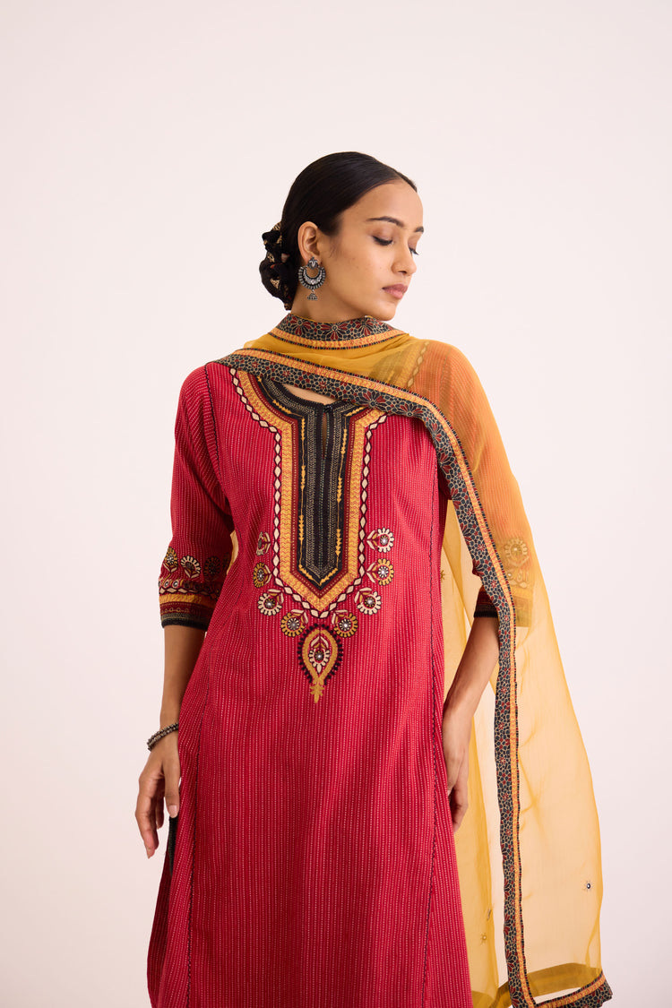 Medh Dupatta Mustard (9629780214059)