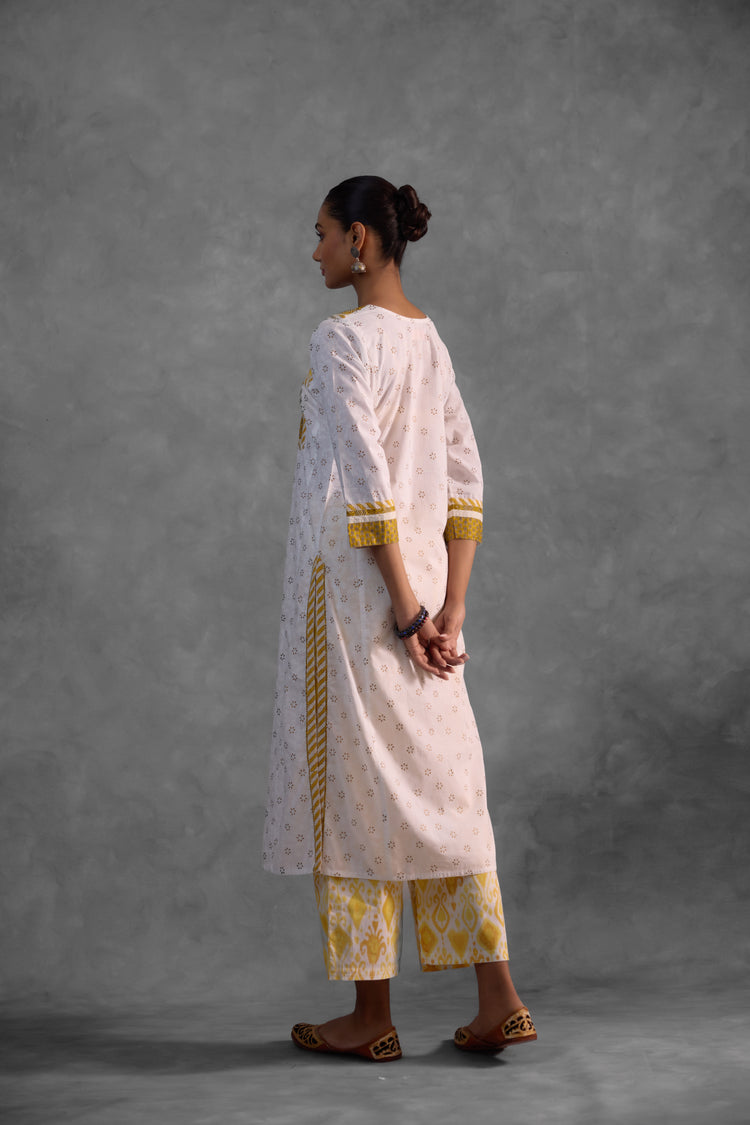 Rozana Kurta White (9838437105963)