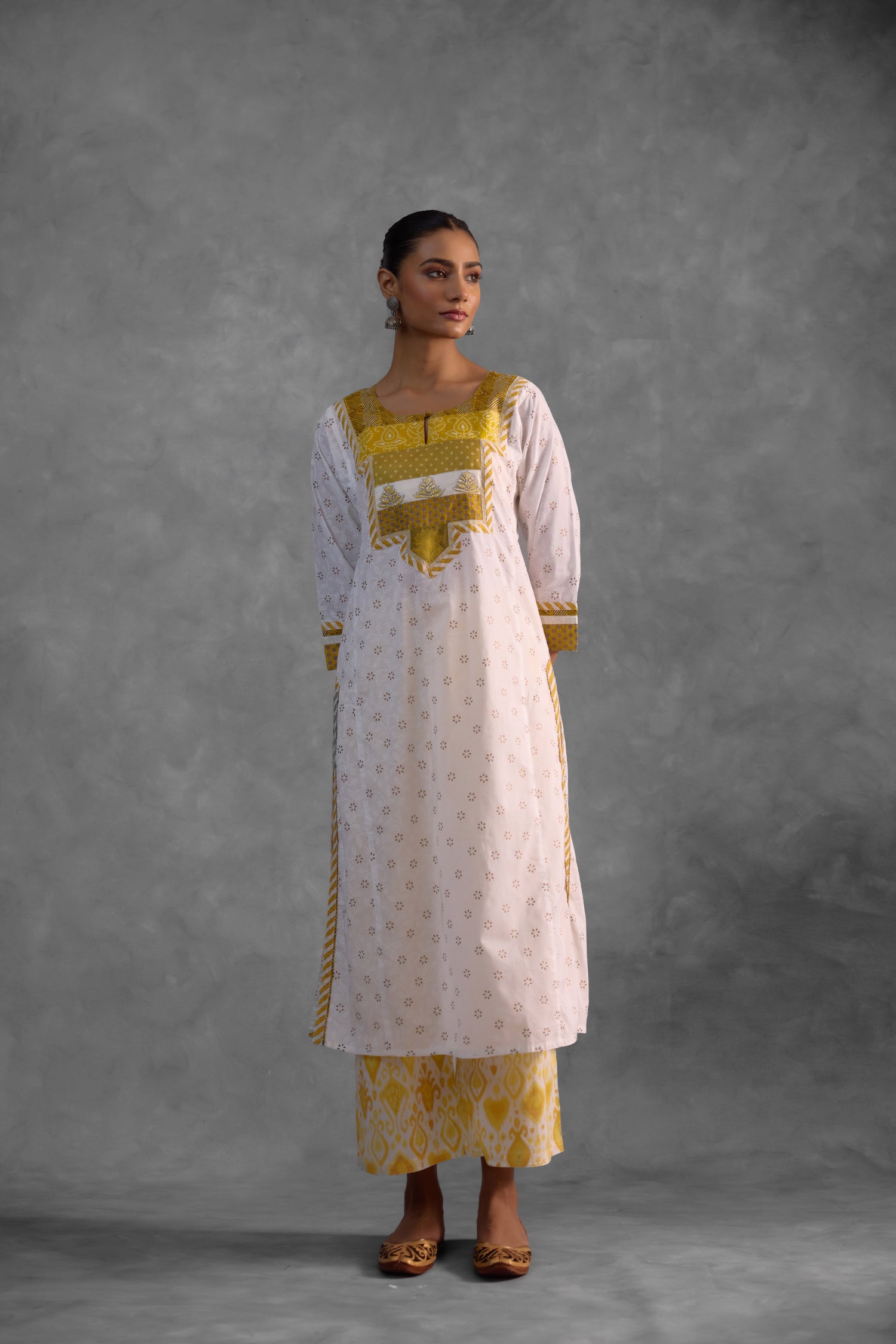 Rozana Kurta White (9838437105963)