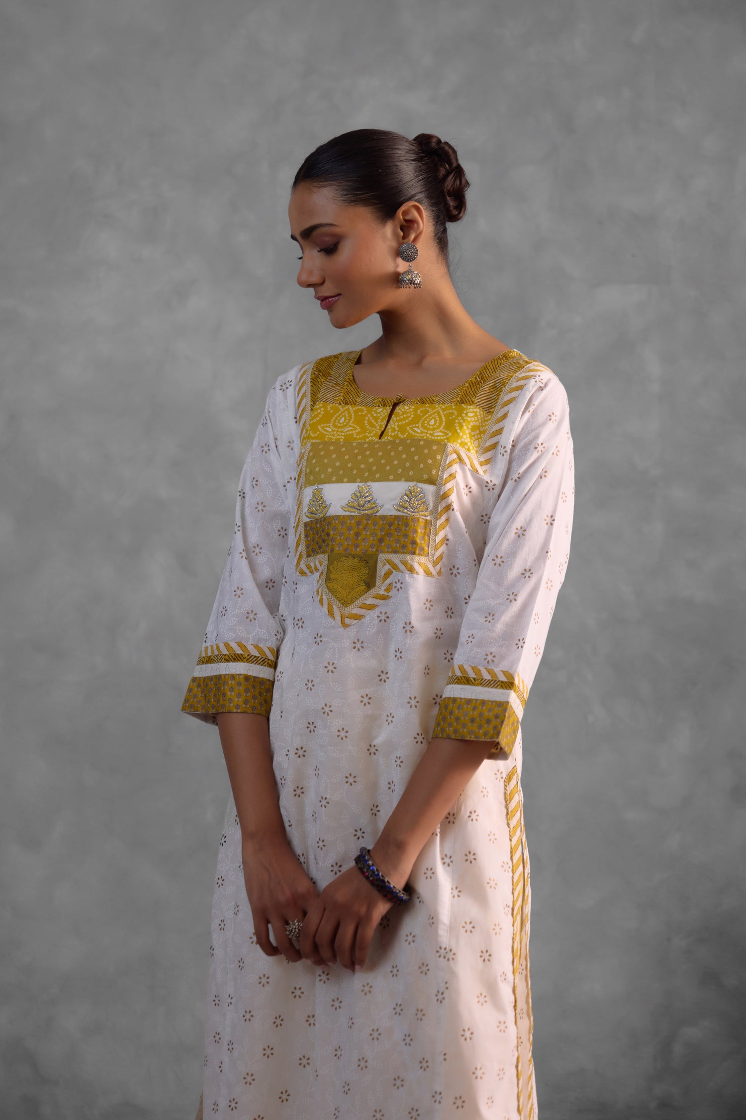 Rozana Kurta White (9838437105963)