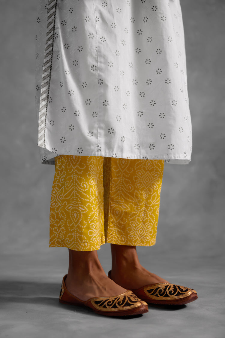 Rozana  Pant Yellow (9838446575915)