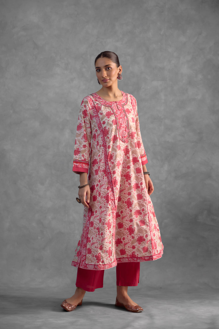 Choga Kurta Pink (Set of 3) (9839103836459)